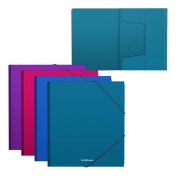 Папка с ластик ErichKrause® Matt Vivid, A5+, микс