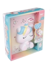 Тефтер Squishy MP с меки корици 3D пяна "коте Unicorn", 128 листа