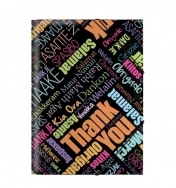 Папка с ластик ErichKrause® Thank you, A4