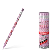 Aвтoматичен молив ErichKrause® Color Touch Ladybug 2.0 mm с острилка, HB /в туба 24 бр./
