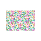 Папка с копче ErichKrause® Lines, A4, прозрачна