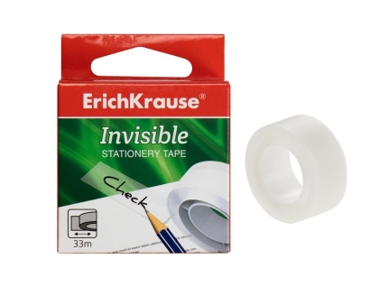 Невидимо тиксо ErichKrause®18 mm x 33 m