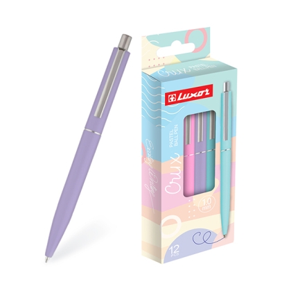 Химикалка Luxor®  CRUX ,1 mm, Pastel