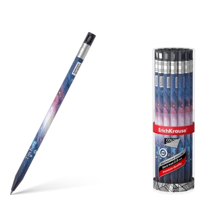 Aвтoматичен молив ErichKrause® Color Touch Space 2.0 mm с острилка, HB