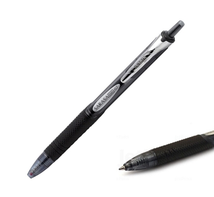 Автоматична Гел химикалка Zebra Sarasa SE, 0.7 mm, черен