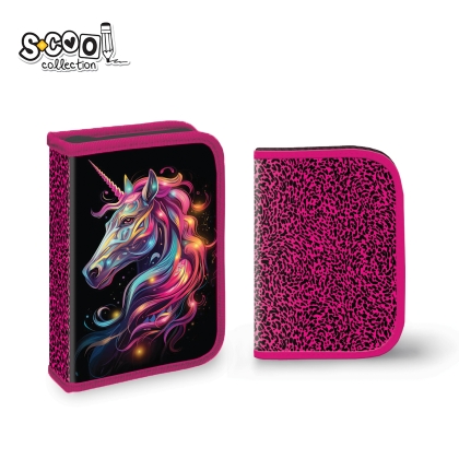 Несесер S-COOL с 1 цип, 32 части "Еднорог"