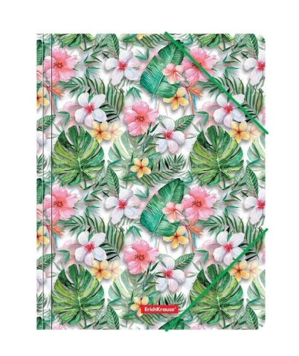 Папка с ластик ErichKrause® Tropical Nature A4 