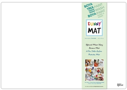 Подложка за бюро Funny Mat FREE ACTIVITY, 68х48cm