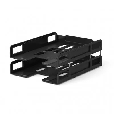 Хоризонтална поставка ErichKrause® TECHNO трансформер, PVC, 2 бр.