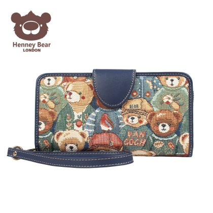 Портмоне HENNEY BEAR "Green Bear"