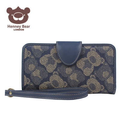 Портмоне HENNEY BEAR "Shadow Bear Blue"