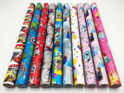 Коледна опаковъчна хартия Disney,  70x200см 