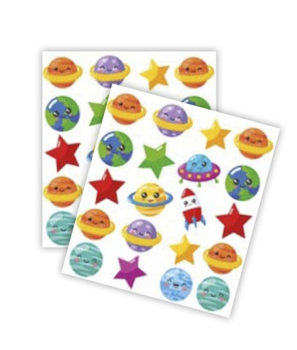 Стикери MP за декорация "Планети"