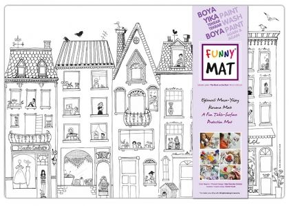 Подложка Funny Mat за оцветяване и бюро 