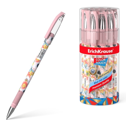 Химикалка ErichKrause® Color Touch Stick Flower, 0.7 мм