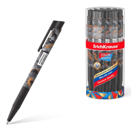 Aвтоматична химикалка ErichKrause ColorTouch® Rough Native, 0.7мм