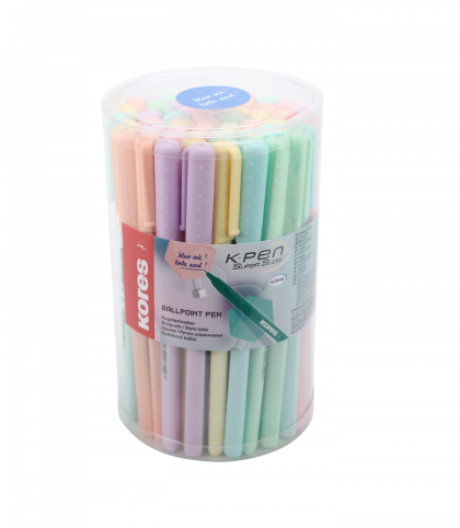 Химикалка KORES Pastel K0R-M Pen (в опаковка 50 бр.)