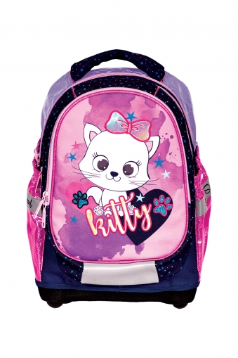 Анатомична раница S-COOL KITTY, с твърдо дъно