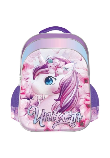 Анатомична раница S-COOL Unicorn, 3D EVA, LED светлини, 25L