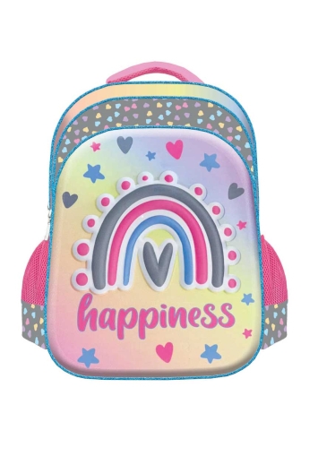 Анатомична раница S-COOL Happiness, 3D EVA, с LED светлини, 25L