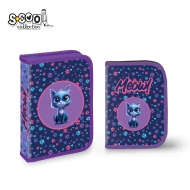 Несесер S-COOL с 1 цип, 32 части, "MEOW"