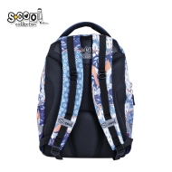 Анатомична раница SCOOL® LIGHT BLUE BIRD