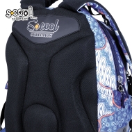 Анатомична раница SCOOL® LIGHT BLUE BIRD
