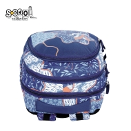 Анатомична раница SCOOL® LIGHT BLUE BIRD