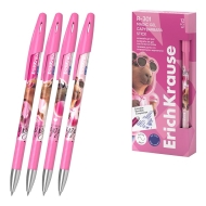 Изтриваема гел химикалка ErichKrause R-301 Magic Gel Stick CapyBarbara 0.5мм (кутия 12 бр.)
