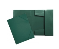 Папка ErichKrause® Diamond A4 с ластик- зелена