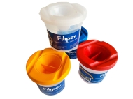 Чашка за водни бои неразливаема