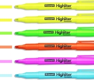 Маркер Luxor Fluorescent Highlighter 5 цвята