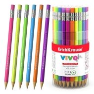 Автоматичен молив ErichKrause Vivo® 0.5 mm с гумичка, HB (в туба 60 бр.)