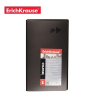 Визитник ErichKrause® Megapollis за 96 визитки - черен