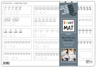 Образователна подложка Funny Mat за оцветяване и бюро 