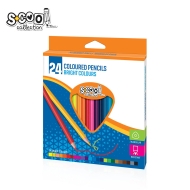 Цветни моливи S-COOL комплект 24 цвята