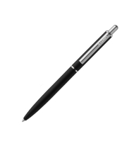 Химикалка Luxor COSMIC черен/хром, 1mm