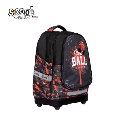 Aнатомична раница SCOOL® STREET BALL COMPETITION 