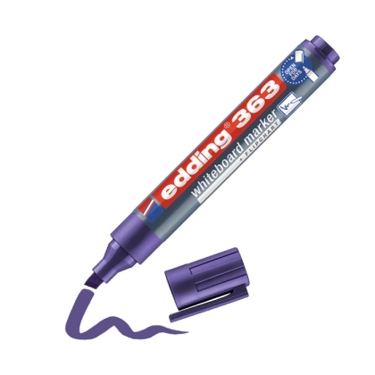 Маркер edding® 363 за бяла дъска - лилав