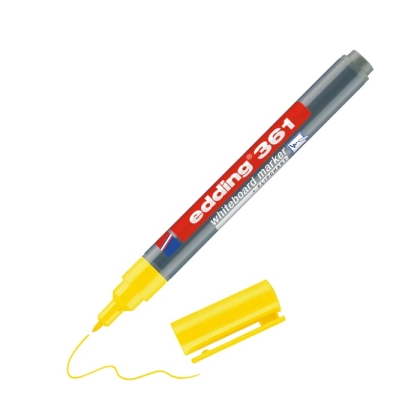 Маркер edding® 361 за бяла дъска - жълт
