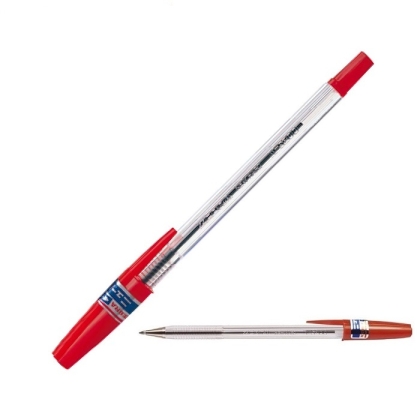 Химикалка ZEBRA N-5200 Fine, 0.7mm - червен