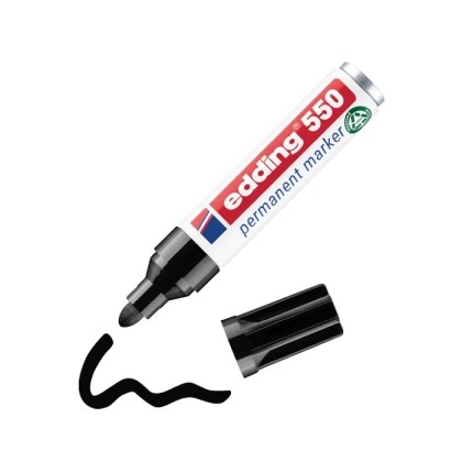 Перманентен маркер edding® 550 - черен