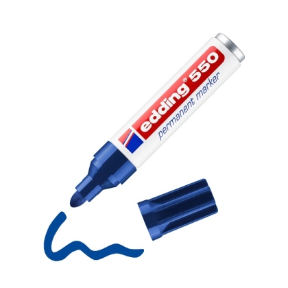 Перманентен маркер edding® 550 - син