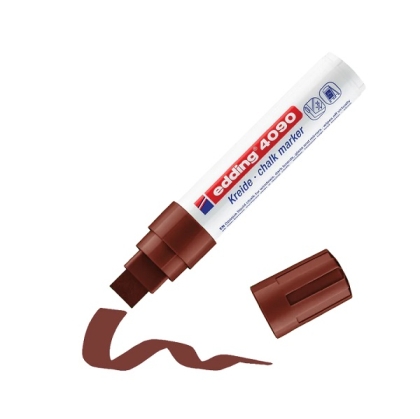 Тебеширен маркер edding®4090 - кафяв