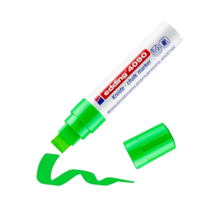 Тебеширен маркер edding®4090 - светло зелен