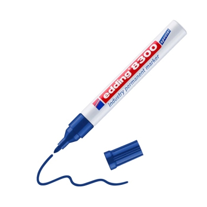 Маркер edding® 8300 индустриален - син