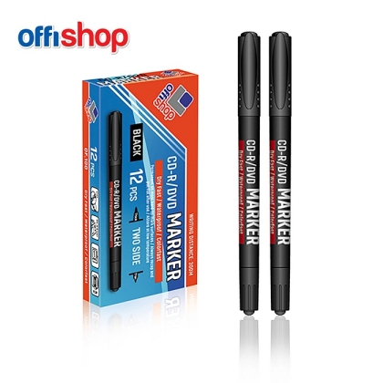 Маркер OFFISHOP за CD/DVD двувръх