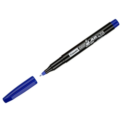 Маркер Luxor OHP LAB Permanent Marker 900, F 0.7 mm - син