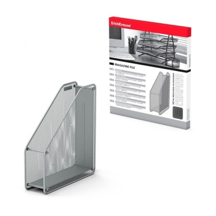 Вертикална поставка за документи ErichKrause® Compass, Classic - сив