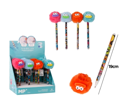 Изтриваема химикалка MP с Помпон - PE237-06